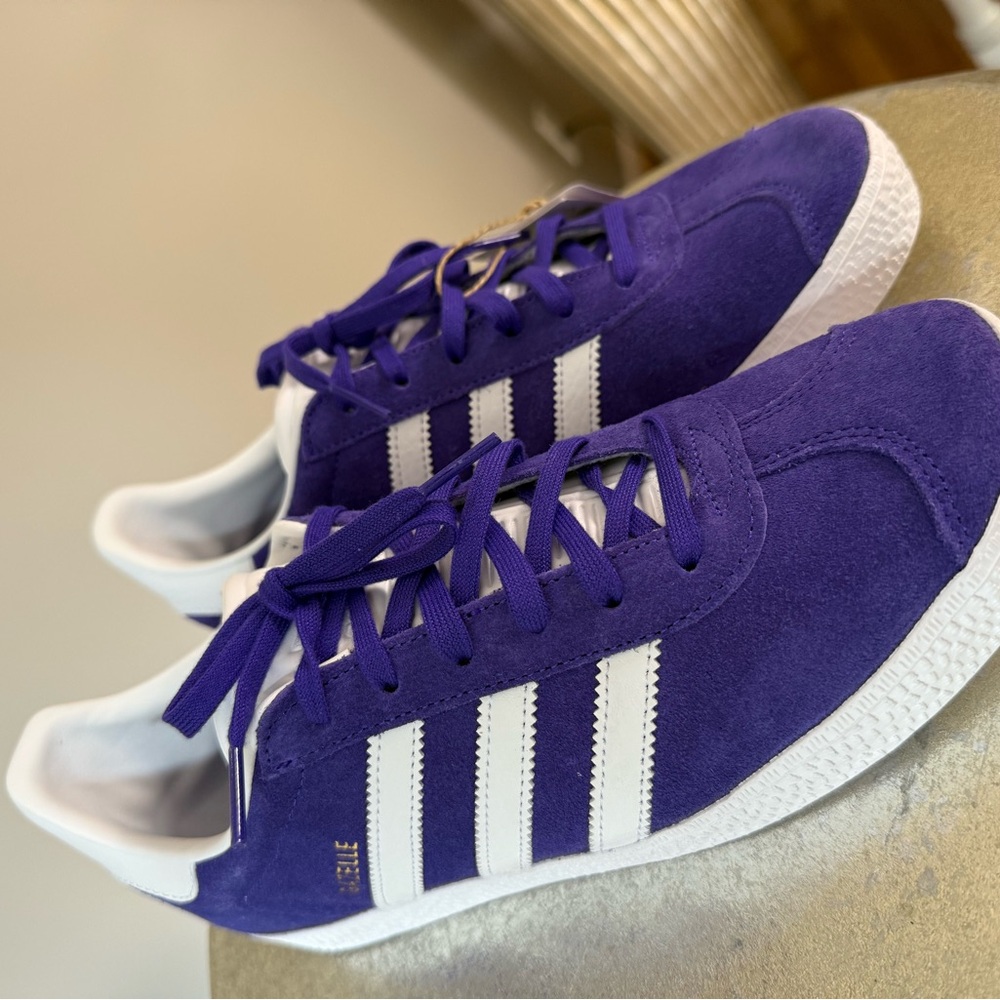 Adidas - Blue “Energy Ink” Gazelle Sneakers - Picture 6 of 9